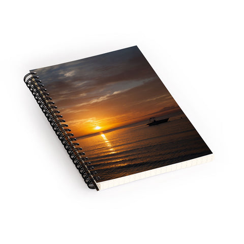 Catherine McDonald South Pacific Sunset Spiral Notebook