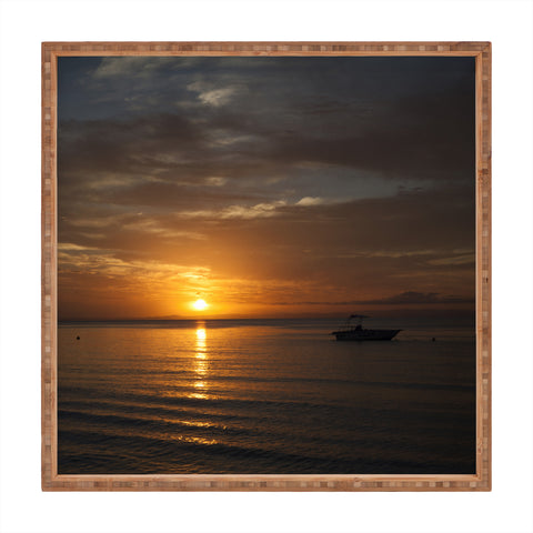 Catherine McDonald South Pacific Sunset Square Tray