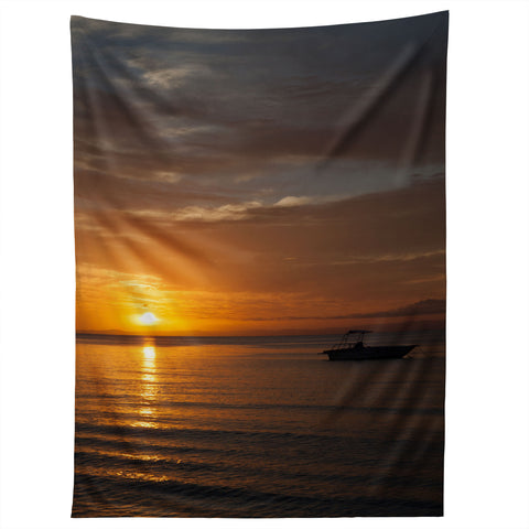 Catherine McDonald South Pacific Sunset Tapestry