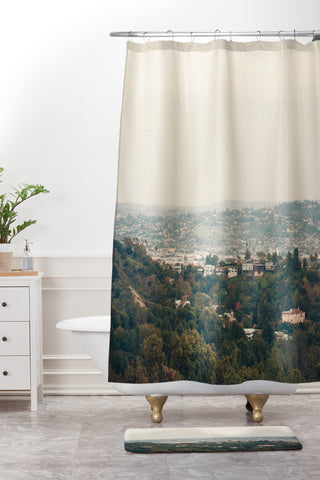Catherine McDonald Southern California Shower Curtain And Mat