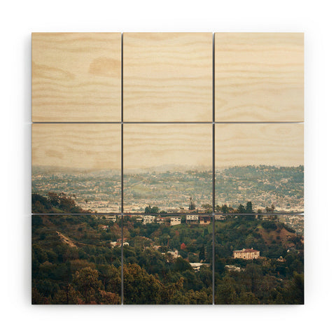 Catherine McDonald Southern California Wood Wall Mural