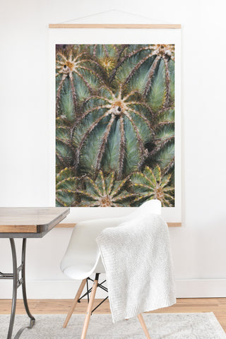 Catherine McDonald Southwest Cactus Art Print And Hanger