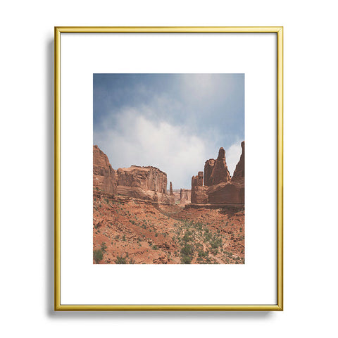 Catherine McDonald Southwest Desert Metal Framed Art Print