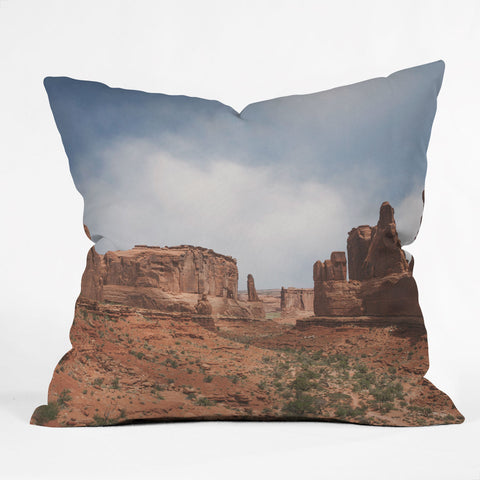 Catherine McDonald Southwest Desert Outdoor Throw Pillow