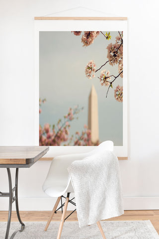 Catherine McDonald Spring In DC 1 Art Print And Hanger