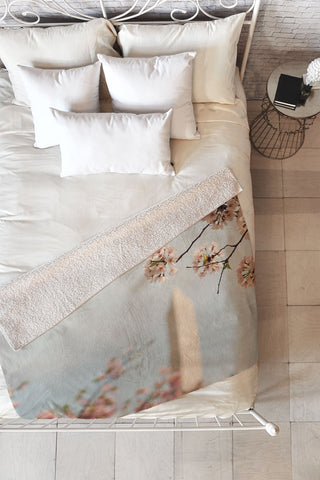 Catherine McDonald Spring In DC 1 Fleece Throw Blanket