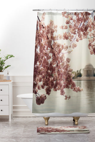Catherine McDonald Spring In DC 2 Shower Curtain And Mat