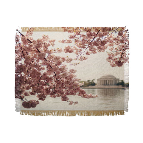 Catherine McDonald Spring In DC 2 Throw Blanket