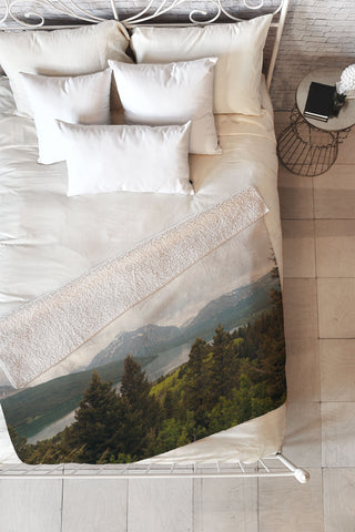 Catherine McDonald Summer In Montana Fleece Throw Blanket