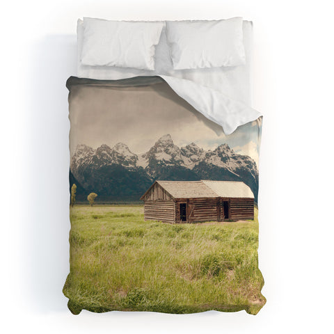 Catherine McDonald Summer In The Tetons Duvet Cover