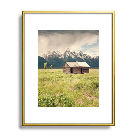 Catherine McDonald Summer In The Tetons Metal Framed Art Print