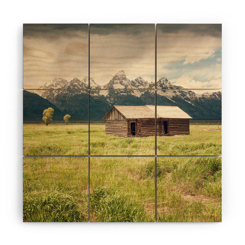 Catherine McDonald Summer In The Tetons Wood Wall Mural