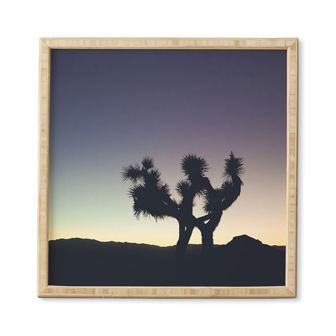 Catherine McDonald Sunset at Joshua Tree Framed Wall Art