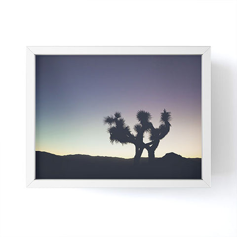 Catherine McDonald Sunset at Joshua Tree Framed Mini Art Print