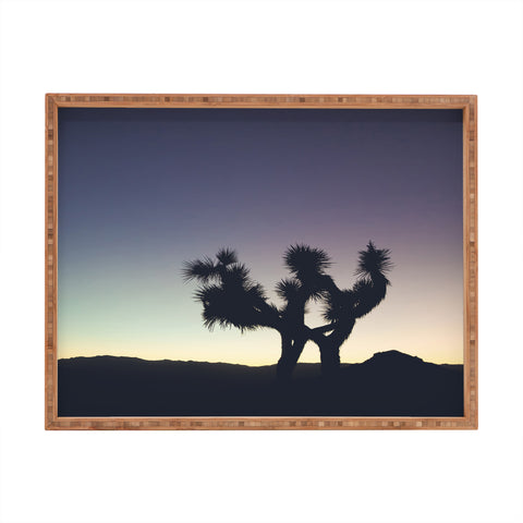 Catherine McDonald Sunset at Joshua Tree Rectangular Tray