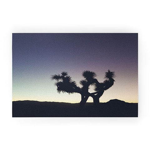 Catherine McDonald Sunset at Joshua Tree Welcome Mat