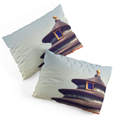 Catherine McDonald Temple Of Heaven Pillow Shams