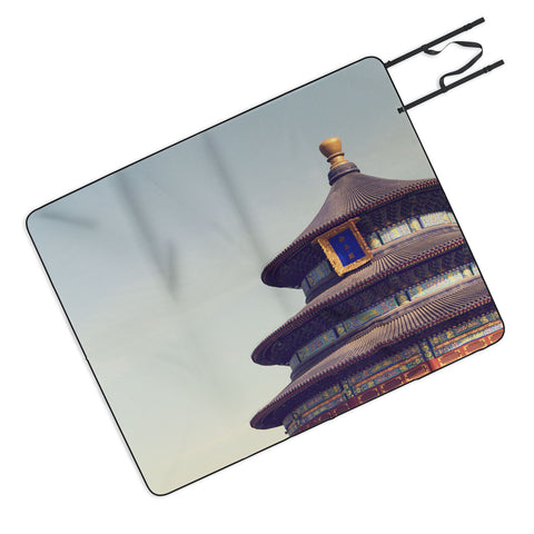 Catherine McDonald Temple Of Heaven Picnic Blanket