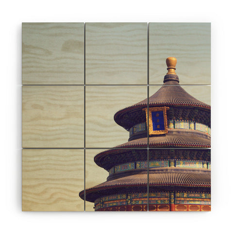 Catherine McDonald Temple Of Heaven Wood Wall Mural