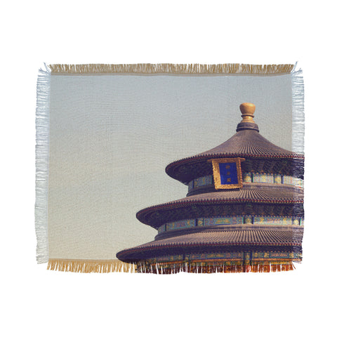 Catherine McDonald Temple Of Heaven Throw Blanket