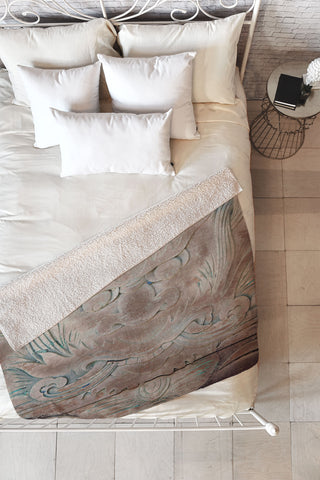 Catherine McDonald The Dragon Fleece Throw Blanket