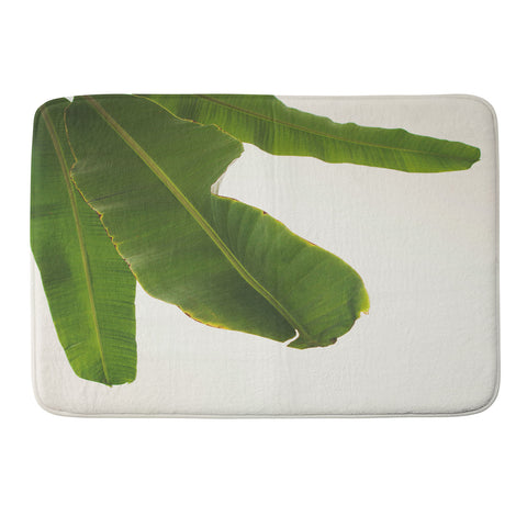 Catherine McDonald Tropical Banana Leaves Memory Foam Bath Mat