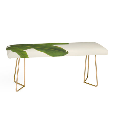 Catherine McDonald Tropical Banana Leaves Bench