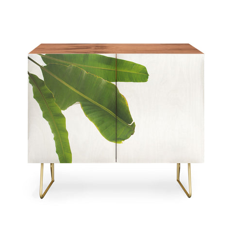Catherine McDonald Tropical Banana Leaves Credenza