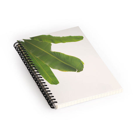 Catherine McDonald Tropical Banana Leaves Spiral Notebook