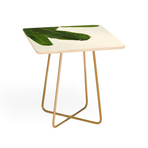 Catherine McDonald Tropical Banana Leaves Side Table