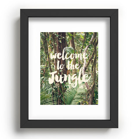 Catherine McDonald Welcome to the Jungle Recessed Framing Rectangle