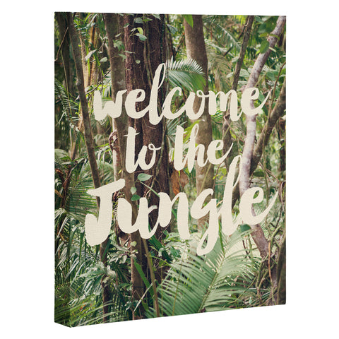 Catherine McDonald Welcome to the Jungle Art Canvas