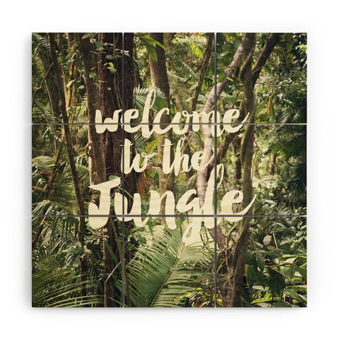 Catherine McDonald Welcome to the Jungle Wood Wall Mural