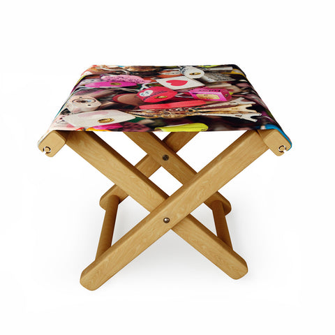 Catherine McDonald What The World Needs Now Folding Stool