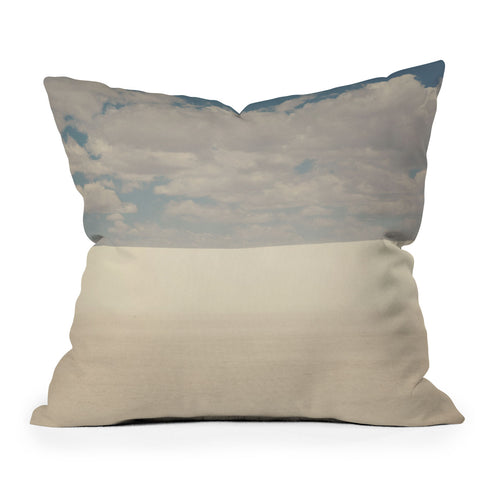 Catherine McDonald White Sands Throw Pillow