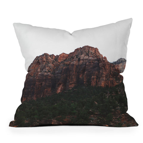 Catherine McDonald ZION Throw Pillow