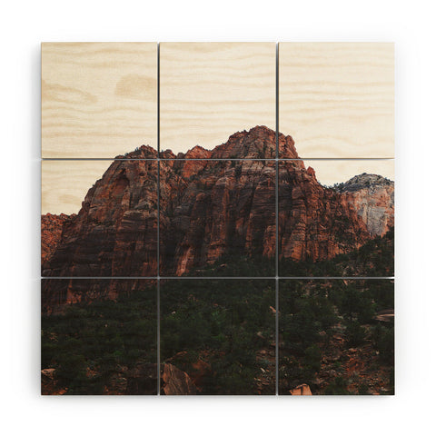 Catherine McDonald ZION Wood Wall Mural