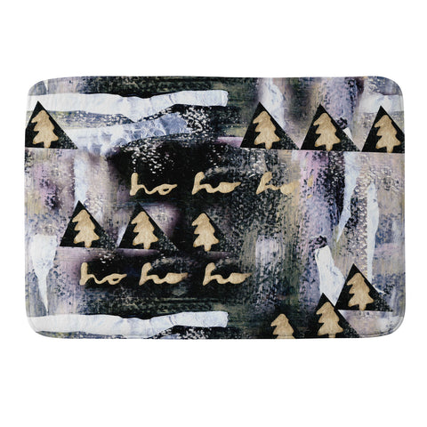 CayenaBlanca A White Christmas Memory Foam Bath Mat