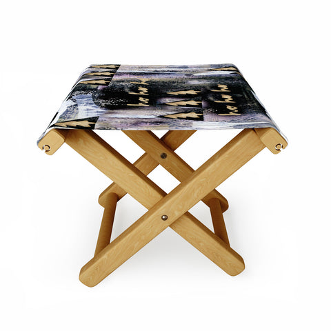 CayenaBlanca A White Christmas Folding Stool