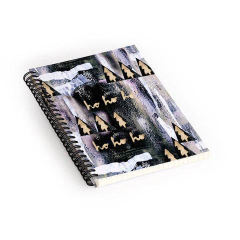 CayenaBlanca A White Christmas Spiral Notebook