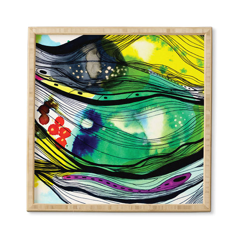 CayenaBlanca Abstract 4 Framed Wall Art