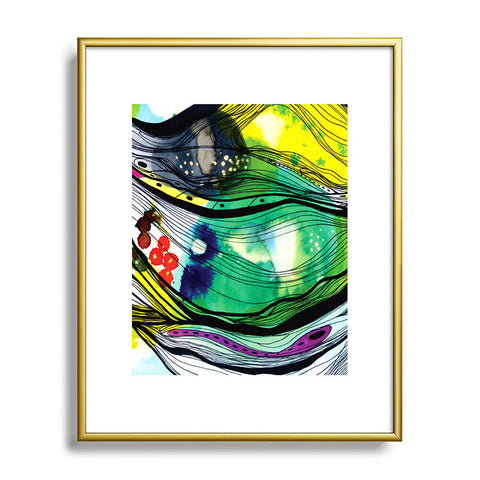 CayenaBlanca Abstract 4 Metal Framed Art Print