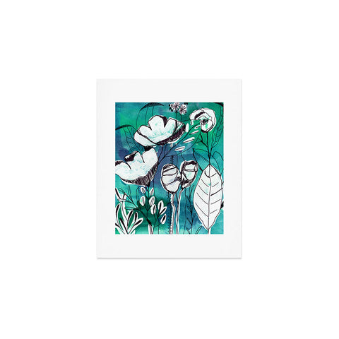 CayenaBlanca Abstract Garden Art Print