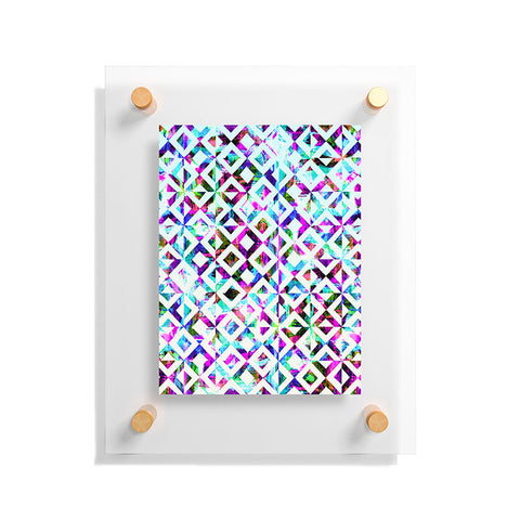 CayenaBlanca Artistic Tribal print Floating Acrylic Print