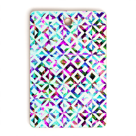 CayenaBlanca Artistic Tribal print Cutting Board Rectangle