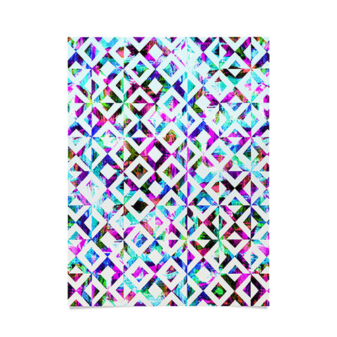 CayenaBlanca Artistic Tribal print Poster