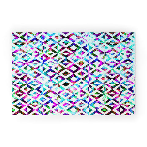 CayenaBlanca Artistic Tribal print Welcome Mat