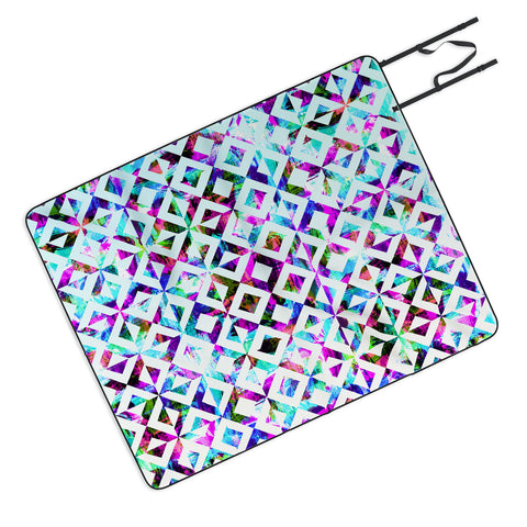 CayenaBlanca Artistic Tribal print Picnic Blanket