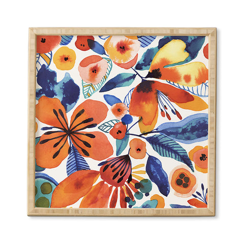 CayenaBlanca Azafran Framed Wall Art