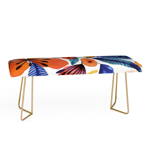 CayenaBlanca Azafran Bench